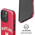 University of Maryland Collegiate Text Red iPhone 16 Pro Magsafe Impact Case