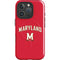 University of Maryland Collegiate Text Red iPhone 16 Pro Max Magsafe Impact Case