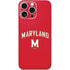 University of Maryland Collegiate Text Red iPhone 16 Pro Max Skin