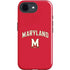 University of Maryland Collegiate Text Red iPhone 16e Impact Case