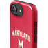 University of Maryland Collegiate Text Red iPhone 16e Impact Case
