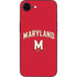 University of Maryland Collegiate Text Red iPhone 16e Skin