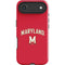 University of Maryland Collegiate Text Red iPhone 17 Air Impact Case