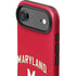 University of Maryland Collegiate Text Red iPhone 17 Air Impact Case