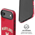 University of Maryland Collegiate Text Red iPhone 17 Air Magsafe Impact Case
