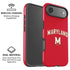 University of Maryland Collegiate Text Red iPhone 17 Air Magsafe Impact Case