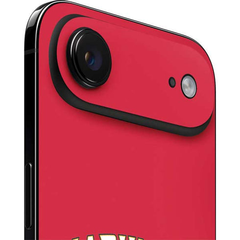 University of Maryland Collegiate Text Red iPhone 17 Air Skin