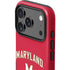 University of Maryland Collegiate Text Red iPhone 17 Pro Impact Case