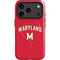 University of Maryland Collegiate Text Red iPhone 17 Pro Max Magsafe Impact Case