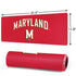 University of Maryland Collegiate Text Red Gaming Mouse Pad