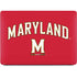 University of Maryland Collegiate Text Red Apple MacBook Air Skin