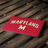 University of Maryland Collegiate Text Red Apple MacBook Air Skin