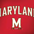 University of Maryland Collegiate Text Red MacBook Skins