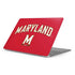 University of Maryland Collegiate Text Red Apple MacBook Pro 16-inch Skin