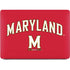 University of Maryland Collegiate Text Red Apple MacBook Pro 16-inch Skin