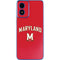 University of Maryland Collegiate Text Red Moto G Play 4G (2024) Skin