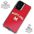 University of Maryland Collegiate Text Red Moto G Power 5G (2024) Clear Case