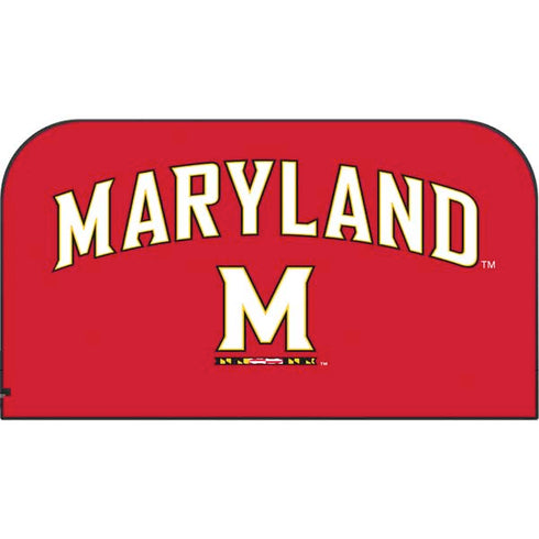 University of Maryland Collegiate Text Red Nintendo Switch 2 (2025) with Joy-Con Skin