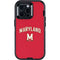 University of Maryland Collegiate Text Red Otterbox Defender iPhone Skin