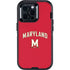 University of Maryland Collegiate Text Red Otterbox Defender iPhone Skin