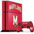 University of Maryland Collegiate Text Red PlayStation PS4 Skins