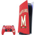 University of Maryland Collegiate Text Red PlayStation PS5 Skins