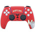University of Maryland Collegiate Text Red PS5 Pro Disk Bundle Skin