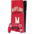 University of Maryland Collegiate Text Red PlayStation PS5 Skins