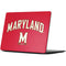 University of Maryland Collegiate Text Red Surface Laptop 7 13.8in Skin