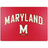 University of Maryland Collegiate Text Red Surface Laptop 7 13.8in Skin