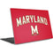 University of Maryland Collegiate Text Red Dell XPS Skin