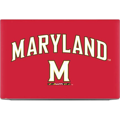 University of Maryland Collegiate Text Red Dell XPS Skin