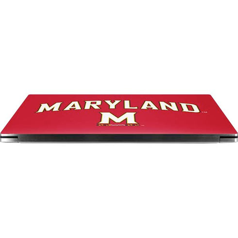 University of Maryland Collegiate Text Red Dell XPS Skin