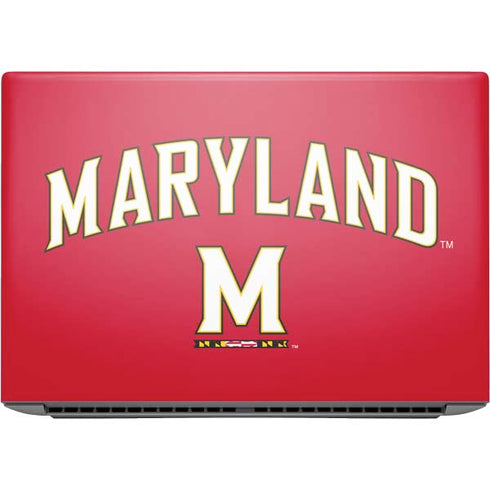 University of Maryland Collegiate Text Red HP ZBook Fury 16 G10 Skin