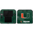 University of Miami Green Jersey Nintendo Skins