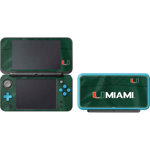University of Miami Green Jersey Nintendo 2DS XL (2017) Skin