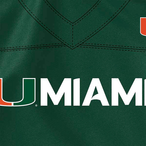 University of Miami Green Jersey Nintendo 2DS XL (2017) Skin