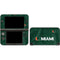 University of Miami Green Jersey 3DS XL 2015 Skin
