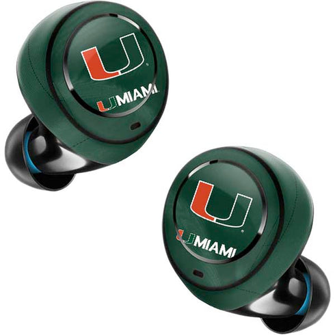 University of Miami Green Jersey Amazon Echo Buds Skin