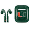 University of Miami Green Jersey Apple AirPods 2 Skin