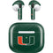 University of Miami Green Jersey Apple AirPods (3rd Gen 2021) Skin