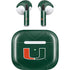 University of Miami Green Jersey Apple AirPods (3rd Gen 2021) Skin