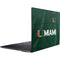 University of Miami Green Jersey Ativ Book 9 (15.6in 2014) Skin