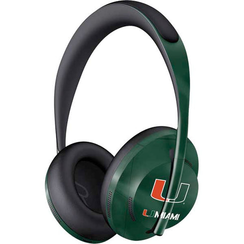 University of Miami Green Jersey Bose Noise Cancelling Headphones 700 Skin