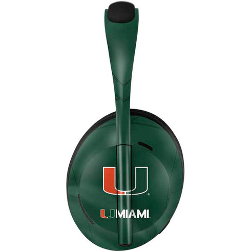 University of Miami Green Jersey Bose Noise Cancelling Headphones 700 Skin