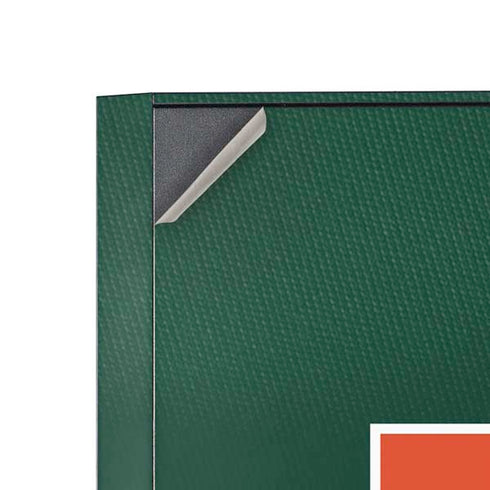 University of Miami Green Jersey Corsair 4000D Tempered Glass Mid-Tower ATX Case Skin