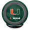 University of Miami Green Jersey Fast Charge Wireless Charging Stand Skin