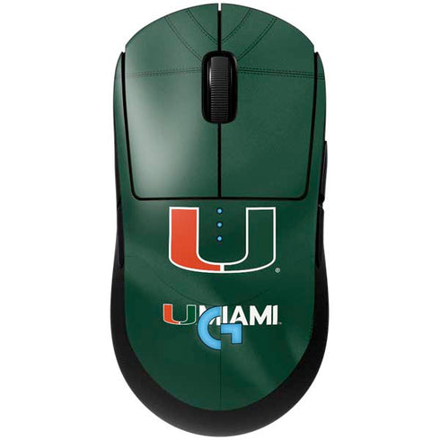 University of Miami Green Jersey G Pro Wireless Gaming Mouse Skin