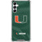 University of Miami Green Jersey Gabb Phone 4 Clear Case