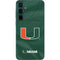 University of Miami Green Jersey Galaxy A35 5G Skin